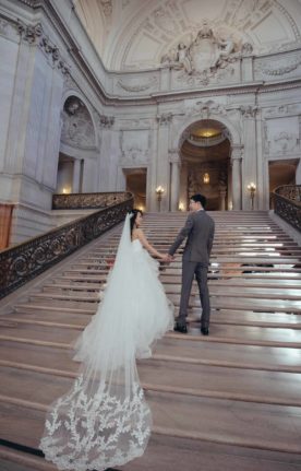 San francisco city hall wedding.