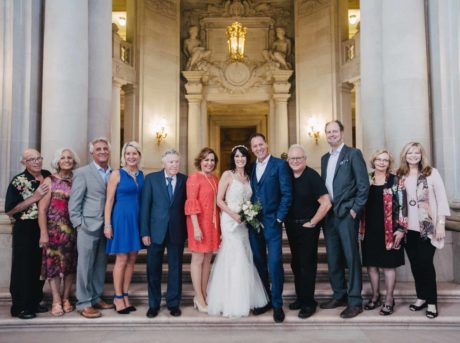 San francisco city hall wedding.